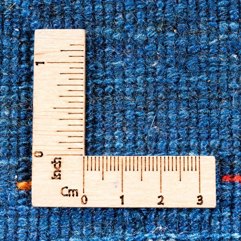 Gabbeh Tapijt - Loribaft Perzisch - 168 x 118 cm - blauw