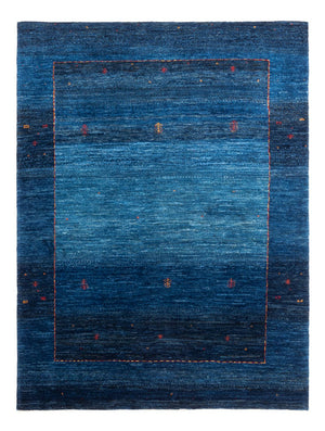Gabbeh Tapijt - Loribaft Perzisch - 162 x 120 cm - blauw