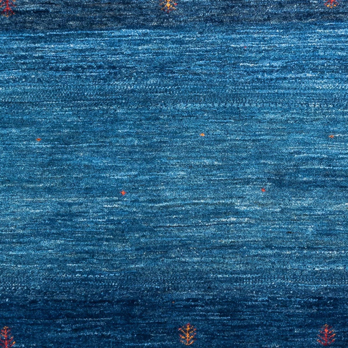 Gabbeh Tapijt - Loribaft Perzisch - 162 x 120 cm - blauw