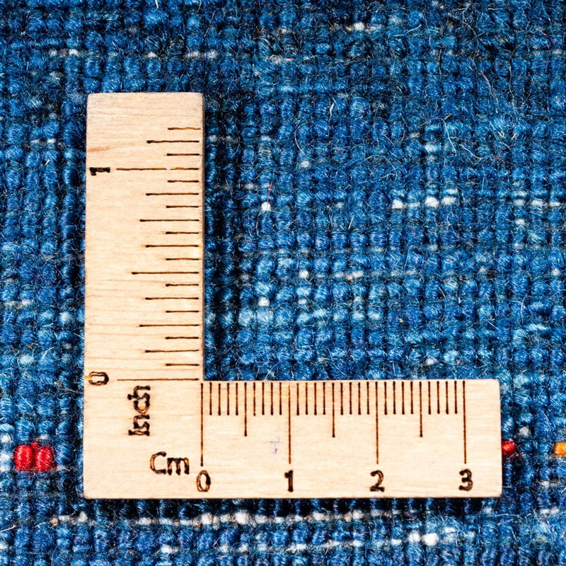 Gabbeh Tapijt - Loribaft Perzisch - 164 x 116 cm - blauw