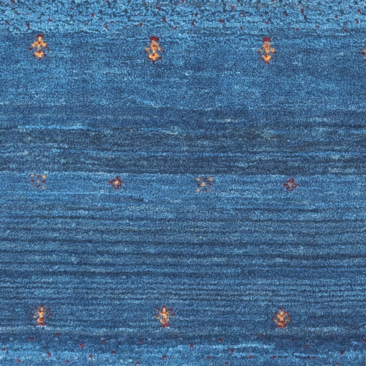 Gabbeh Tapijt - Loribaft Perzisch - 60 x 55 cm - blauw