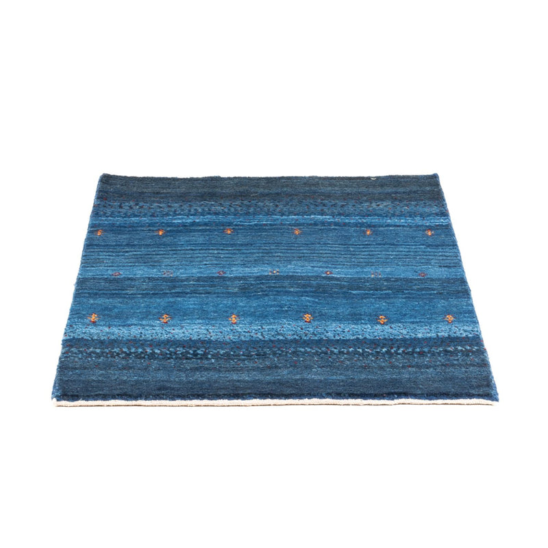 Gabbeh Tapijt - Loribaft Perzisch - 60 x 55 cm - blauw