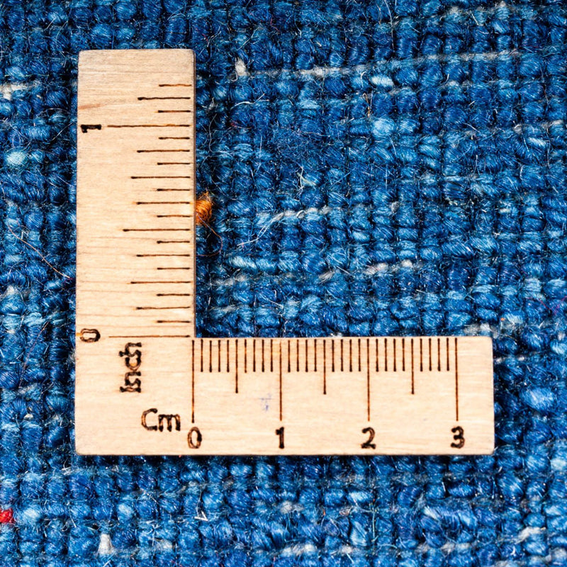 Gabbeh Tapijt - Loribaft Perzisch - 173 x 113 cm - blauw