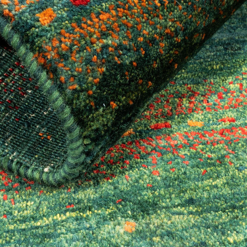 Gabbeh Tapijt - Loribaft Perzisch - 101 x 91 cm - veelkleurig