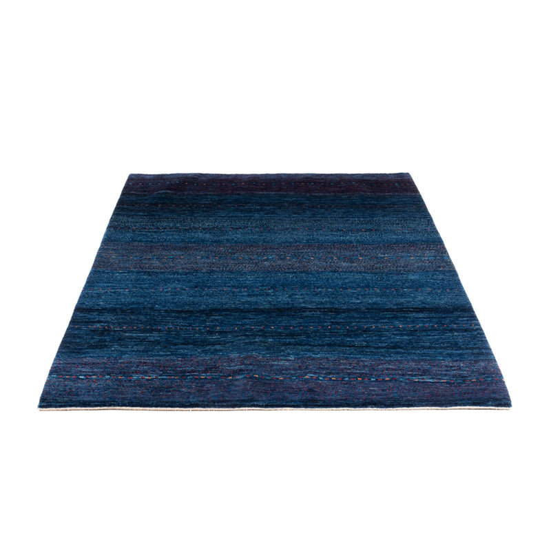 Gabbeh Tapijt - Loribaft Perzisch - 186 x 132 cm - blauw