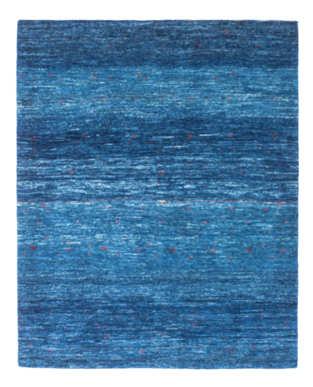 Gabbeh Tapijt - Loribaft Perzisch - 130 x 100 cm - blauw