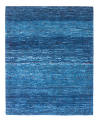 Gabbeh Tapijt - Loribaft Perzisch - 130 x 100 cm - blauw
