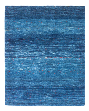 Gabbeh Tapijt - Loribaft Perzisch - 130 x 100 cm - blauw