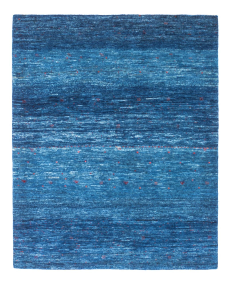 Gabbeh Tapijt - Loribaft Perzisch - 130 x 100 cm - blauw