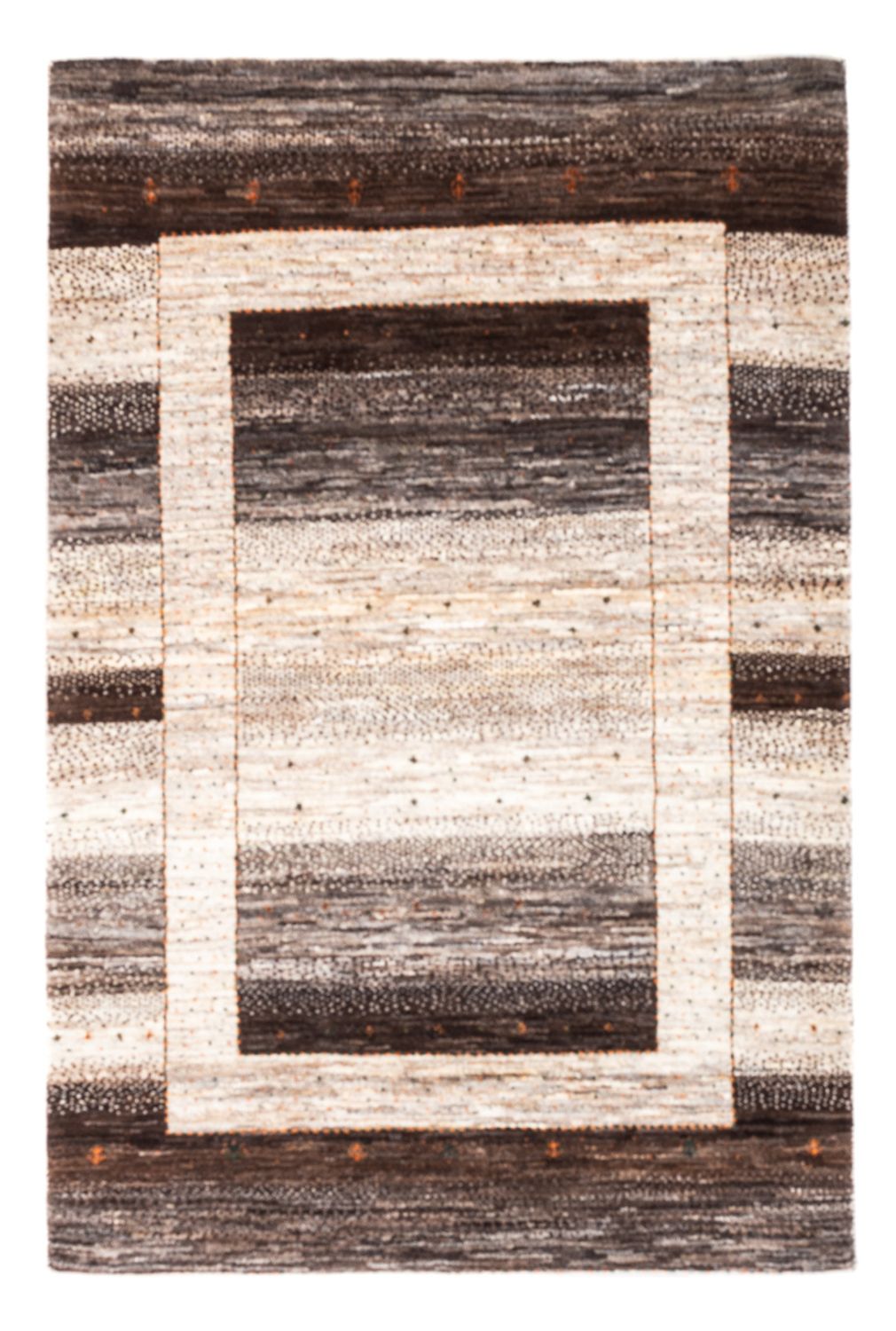 Gabbeh Tapijt - Loribaft Perzisch - 146 x 98 cm - natuur