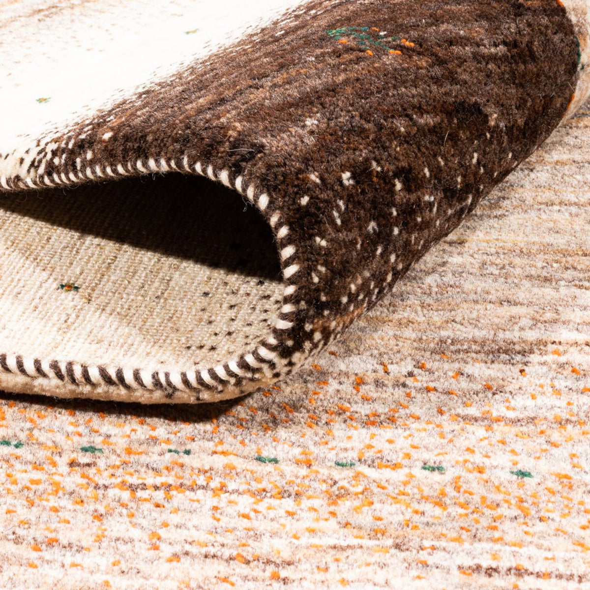 Gabbeh Tapijt - Loribaft Perzisch - 248 x 174 cm - grijs