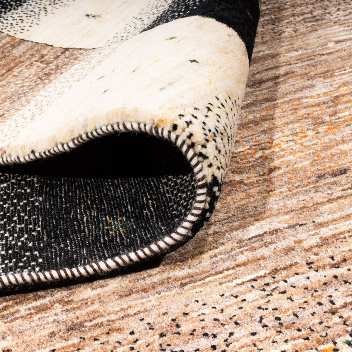 Gabbeh Tapijt - Loribaft Perzisch - 248 x 175 cm - grijs