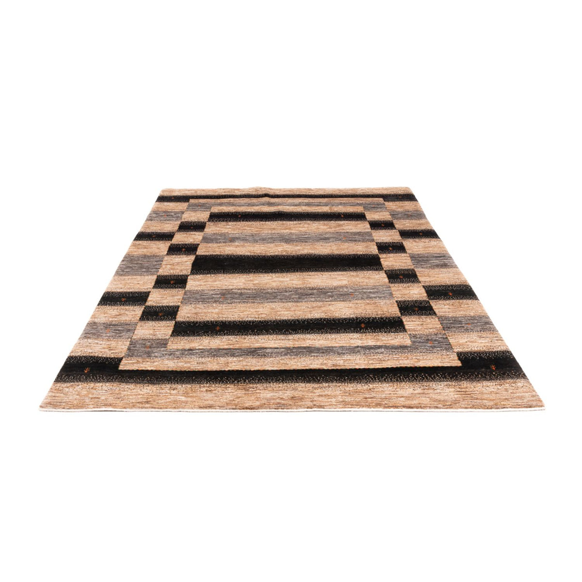 Gabbeh Tapijt - Loribaft Perzisch - 247 x 173 cm - grijs