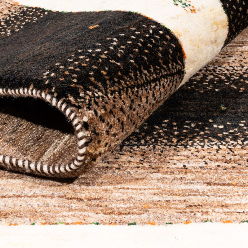 Gabbeh Tapijt - Loribaft Perzisch - 190 x 125 cm - grijs