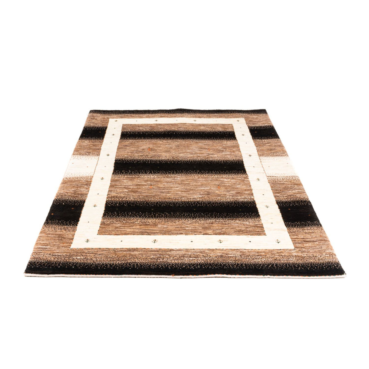 Gabbeh Tapijt - Loribaft Perzisch - 190 x 125 cm - grijs