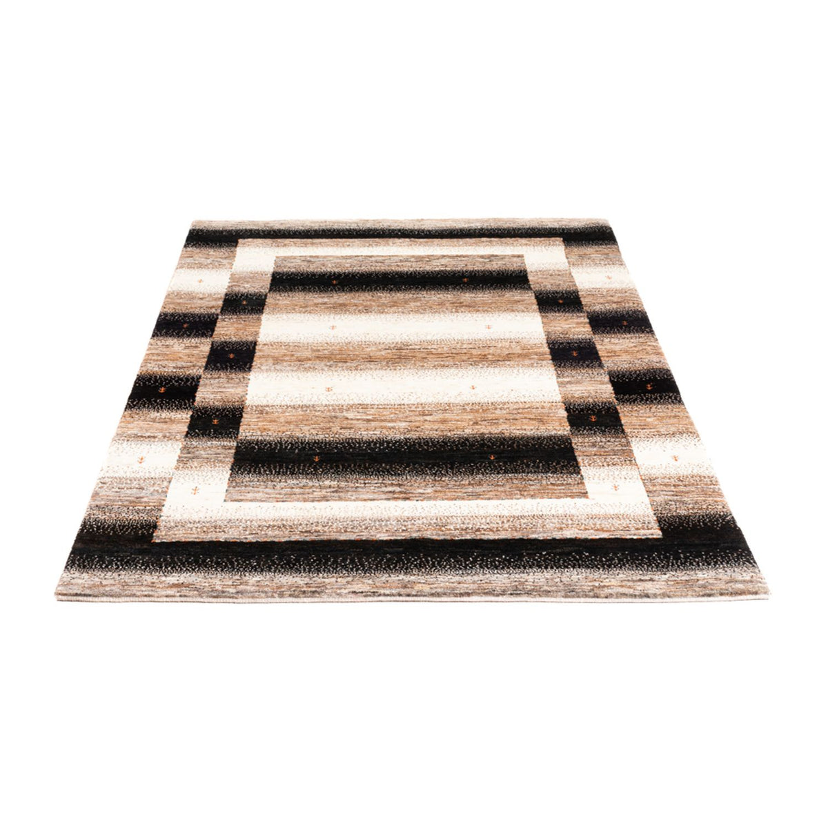 Gabbeh Tapijt - Loribaft Perzisch - 190 x 125 cm - grijs