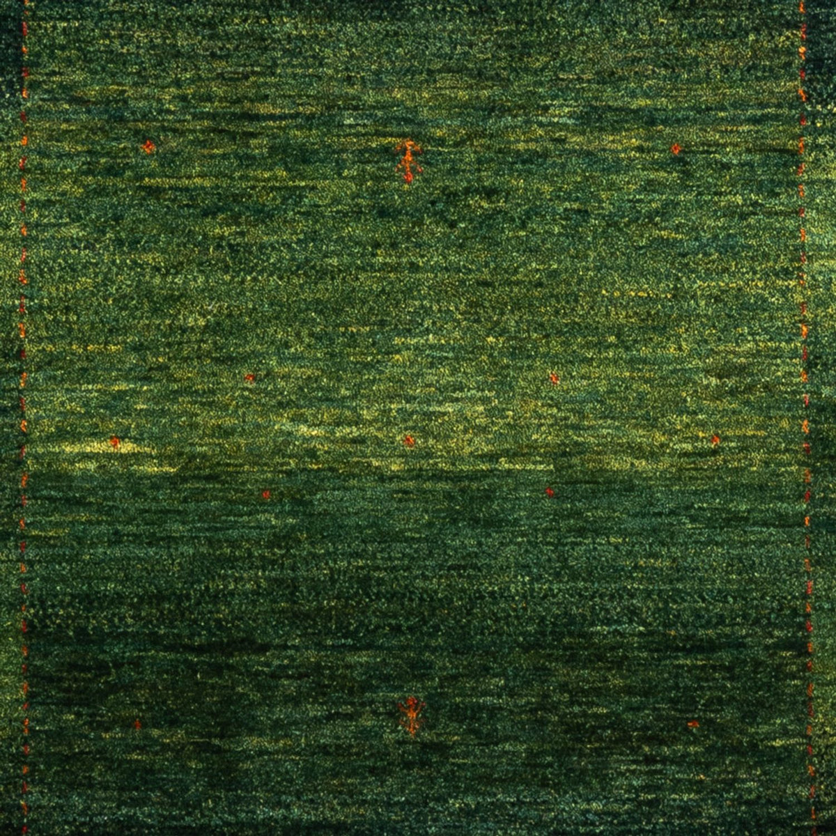 Gabbeh Tapijt - Loribaft Perzisch - 186 x 126 cm - groen