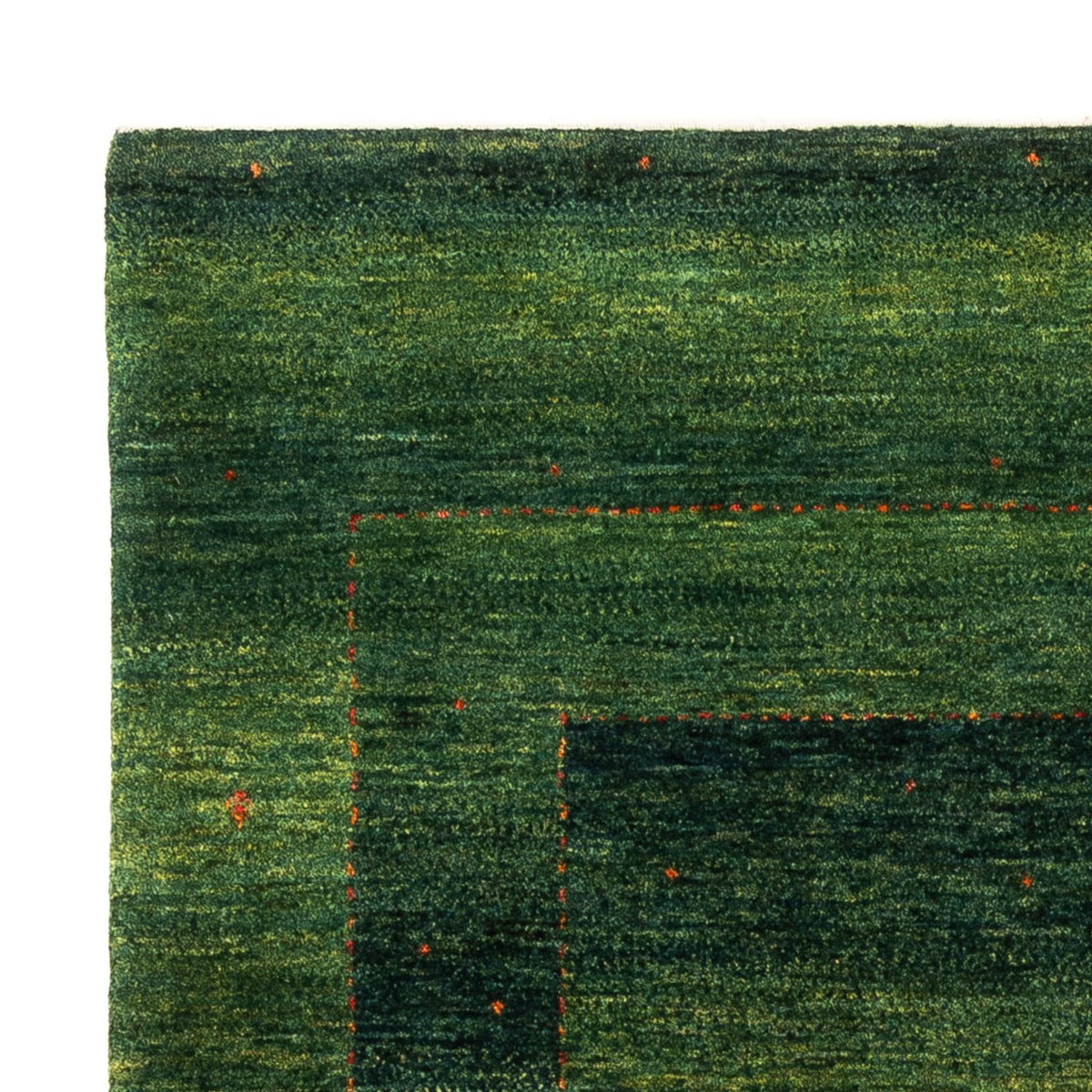 Gabbeh Tapijt - Loribaft Perzisch - 186 x 126 cm - groen