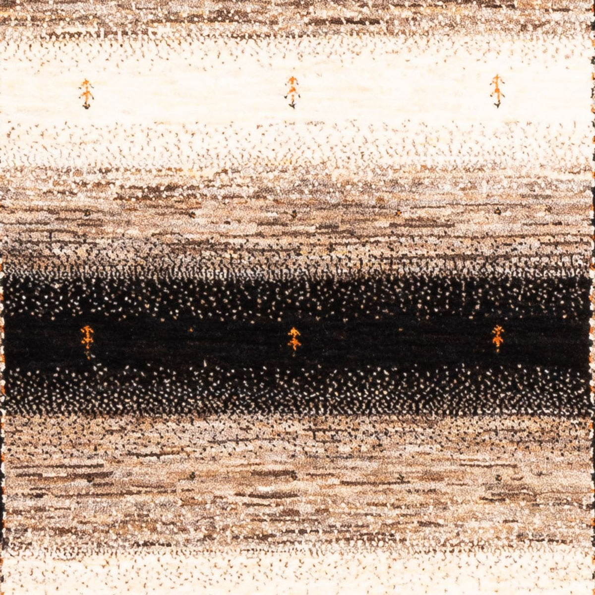 Gabbeh Tapijt - Loribaft Perzisch - 195 x 124 cm - grijs