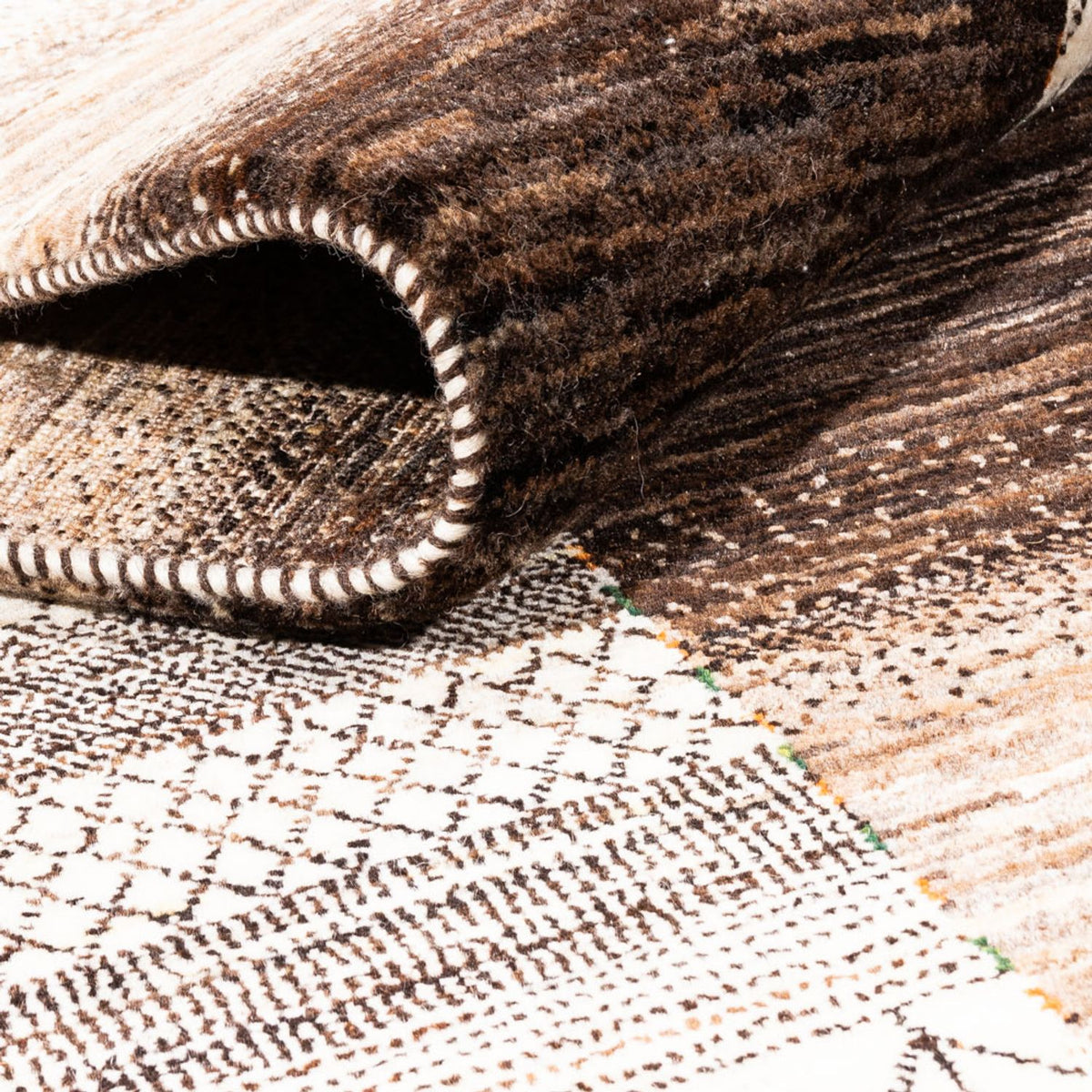 Gabbeh Tapijt - Loribaft Perzisch - 323 x 227 cm - natuur