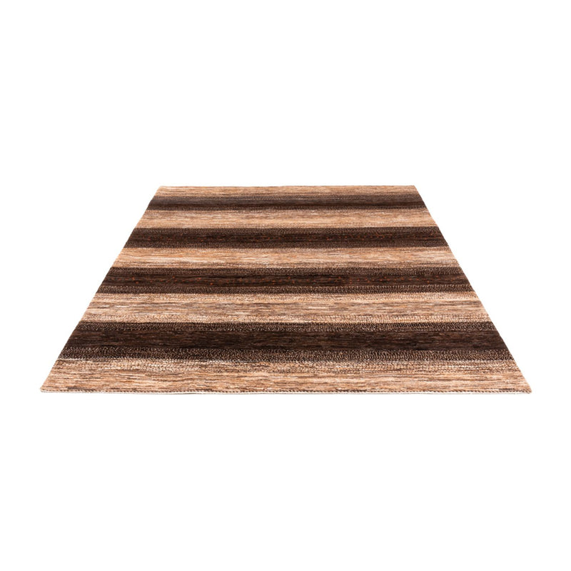 Gabbeh Tapijt - Loribaft Perzisch - 224 x 172 cm - grijs