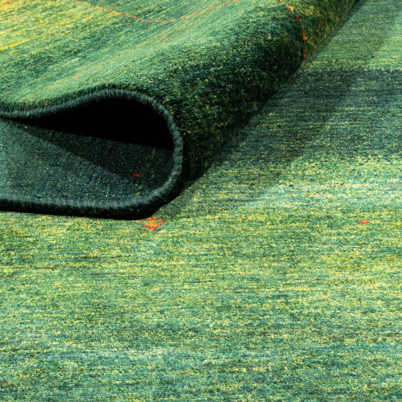 Gabbeh Tapijt - Loribaft Perzisch - 309 x 226 cm - groen