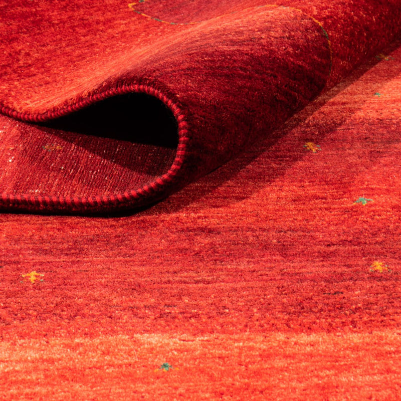 Gabbeh Tapijt - Loribaft Perzisch - 303 x 210 cm - rood