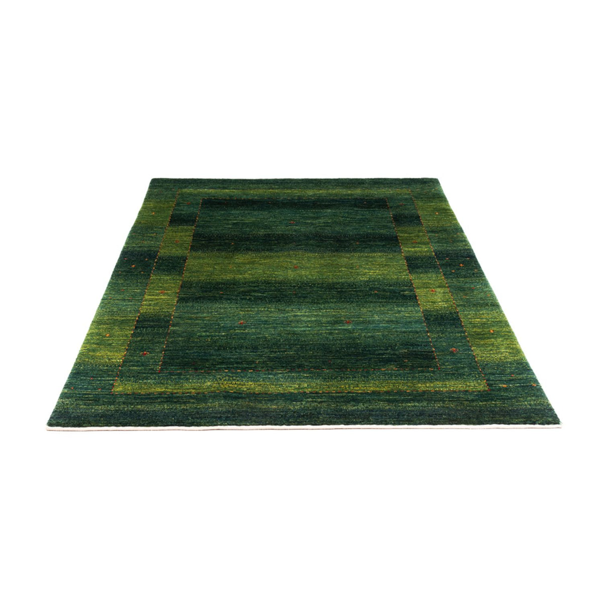 Gabbeh Tapijt - Loribaft Perzisch - 182 x 128 cm - groen