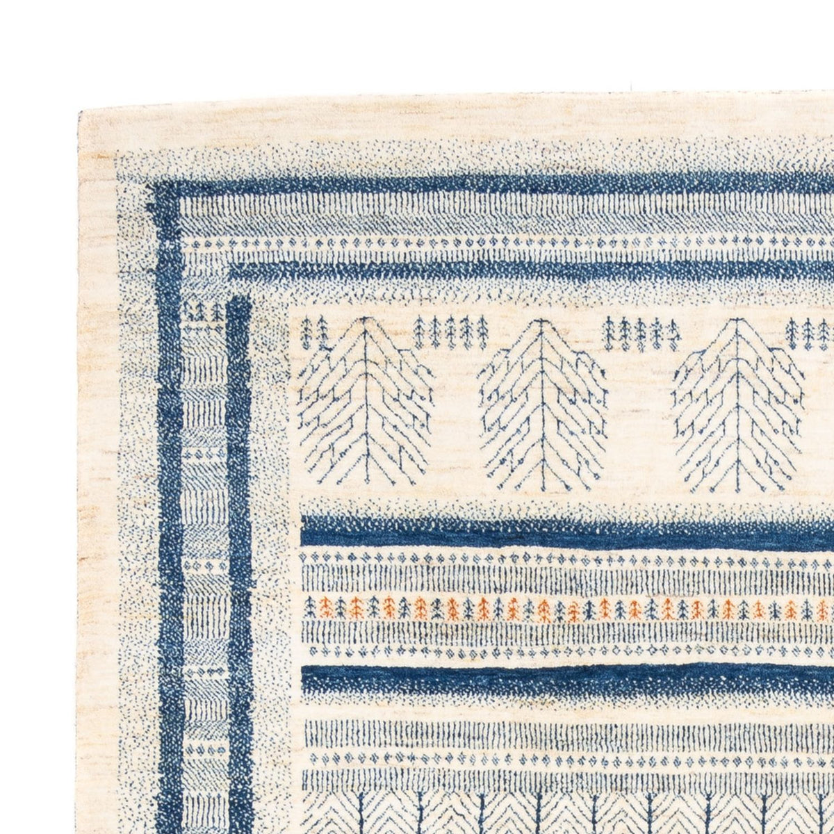 Gabbeh Tapijt - Loribaft Perzisch - 308 x 226 cm - crème