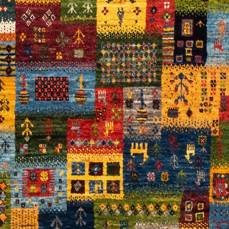 Gabbeh Tapijt - Loribaft Perzisch - Koninklijke - 188 x 109 cm - veelkleurig