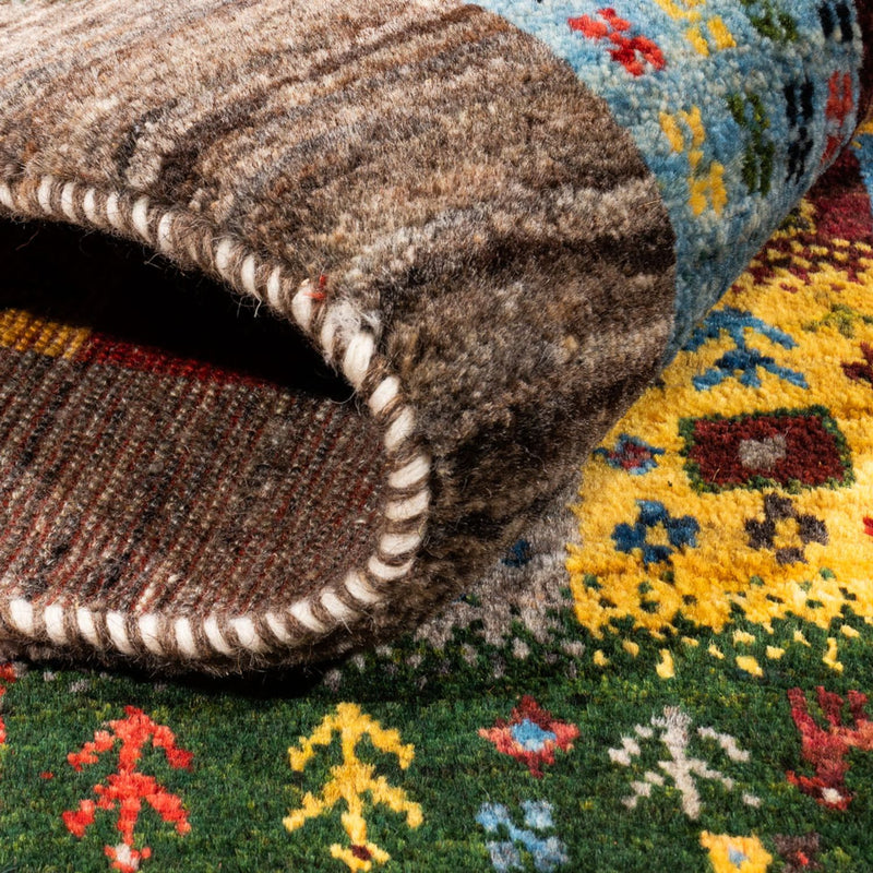 Gabbeh Tapijt - Loribaft Perzisch - Koninklijke - 188 x 109 cm - veelkleurig