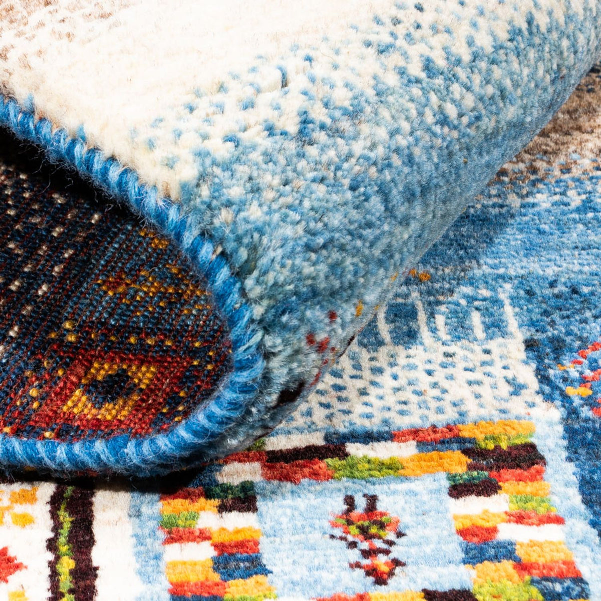 Gabbeh Tapijt - Loribaft Perzisch - Koninklijke - 178 x 122 cm - veelkleurig