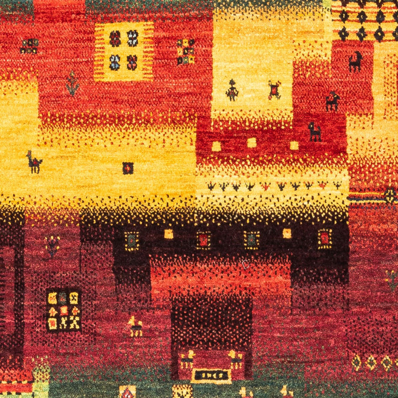 Gabbeh Tapijt - Loribaft Perzisch - Koninklijke - 181 x 122 cm - veelkleurig