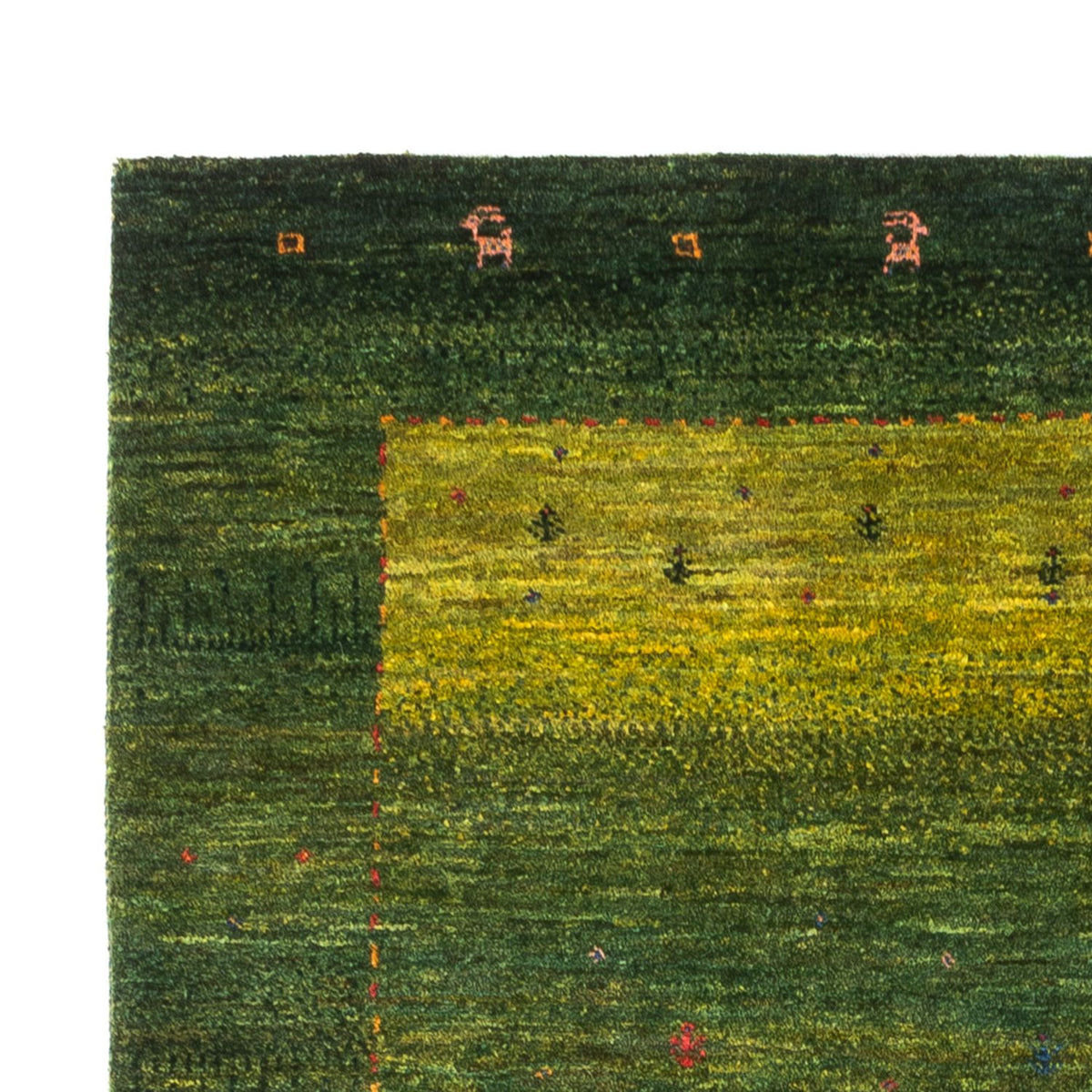 Loribaft Tapijt 100x154cm - Perserteppich Wollteppich