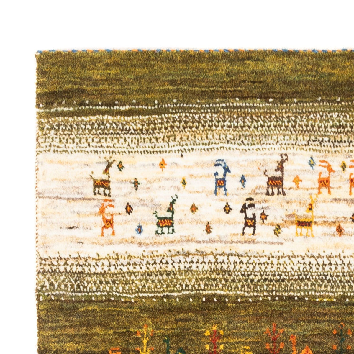 Gabbeh Tapijt - Loribaft Perzisch - 138 x 85 cm - veelkleurig