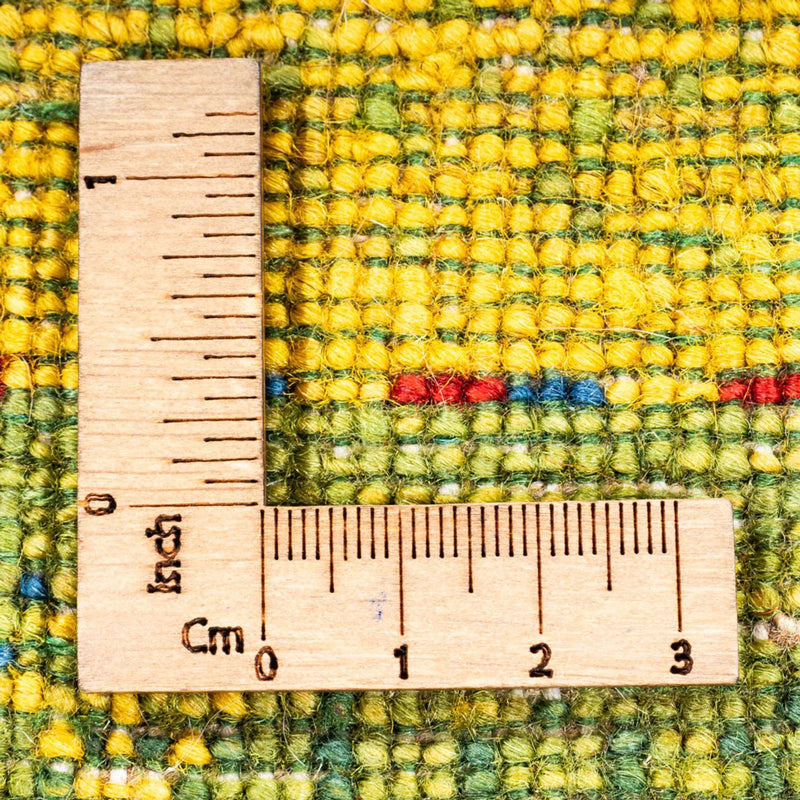 Gabbeh Tapijt - Loribaft Perzisch - 128 x 76 cm - groen