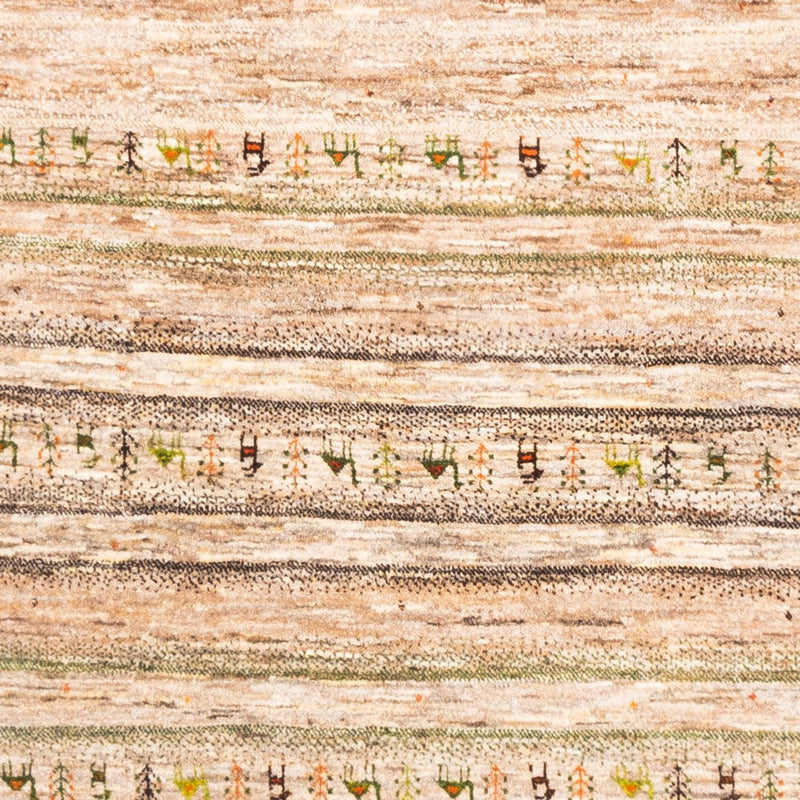 Gabbeh Tapijt - Loribaft Perzisch - 231 x 175 cm - grijs