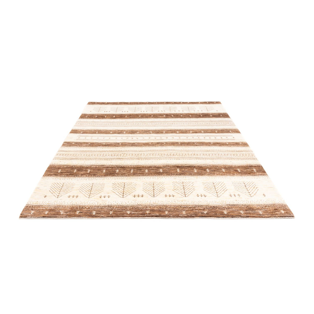 Gabbeh Tapijt - Loribaft Perzisch - 251 x 182 cm - natuur