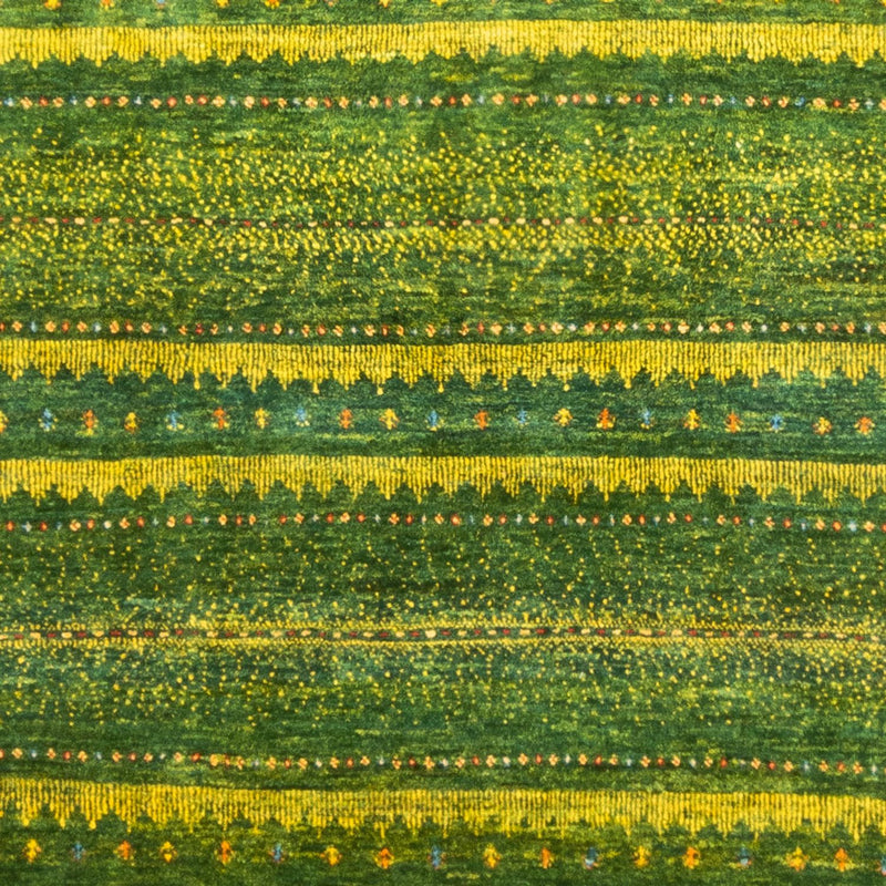 Gabbeh Tapijt - Loribaft Perzisch - 238 x 180 cm - groen
