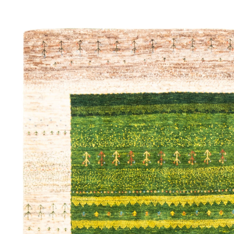 Gabbeh Tapijt - Loribaft Perzisch - 238 x 180 cm - groen