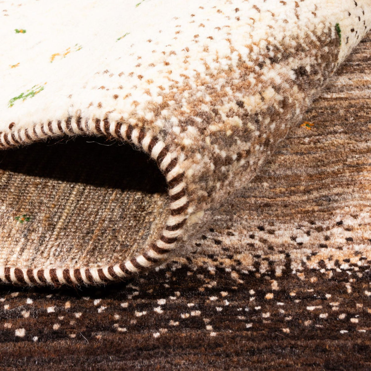 Gabbeh Tapijt - Loribaft Perzisch - 237 x 173 cm - natuur