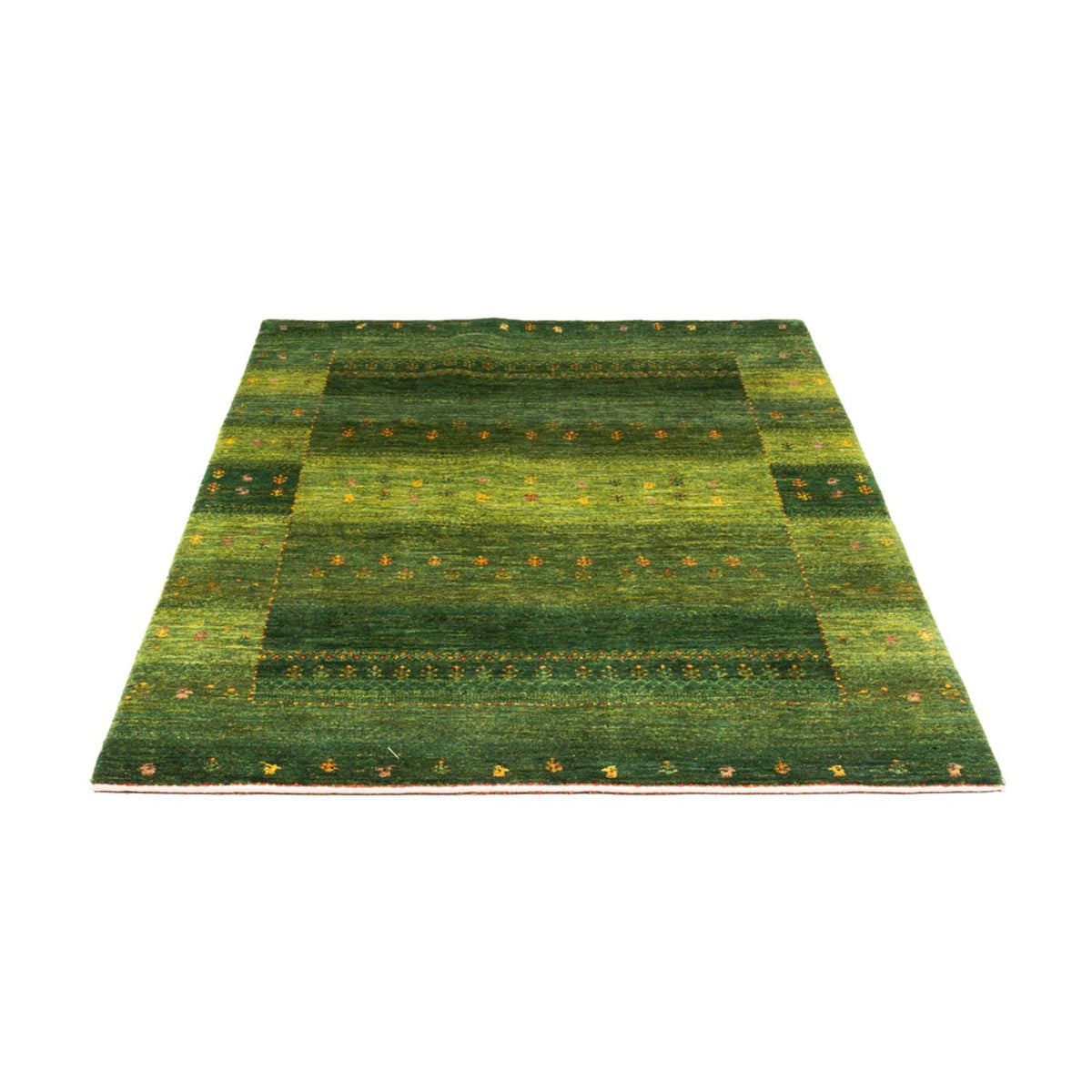 Gabbeh Tapijt - Loribaft Perzisch - 175 x 123 cm - groen