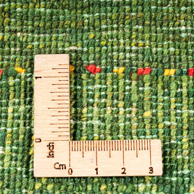 Gabbeh Tapijt - Loribaft Perzisch - 175 x 123 cm - groen