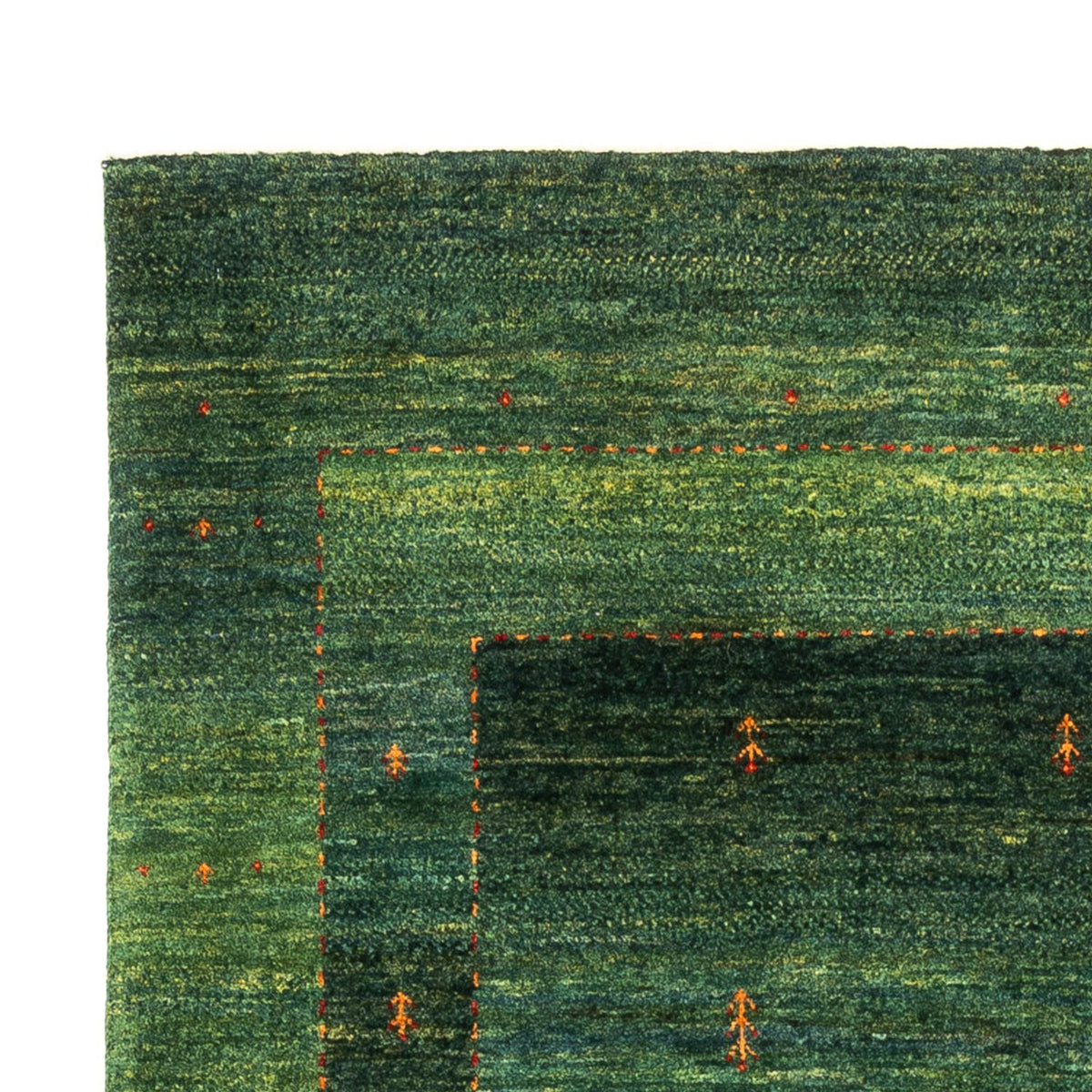 Gabbeh Tapijt - Loribaft Perzisch - 192 x 126 cm - groen