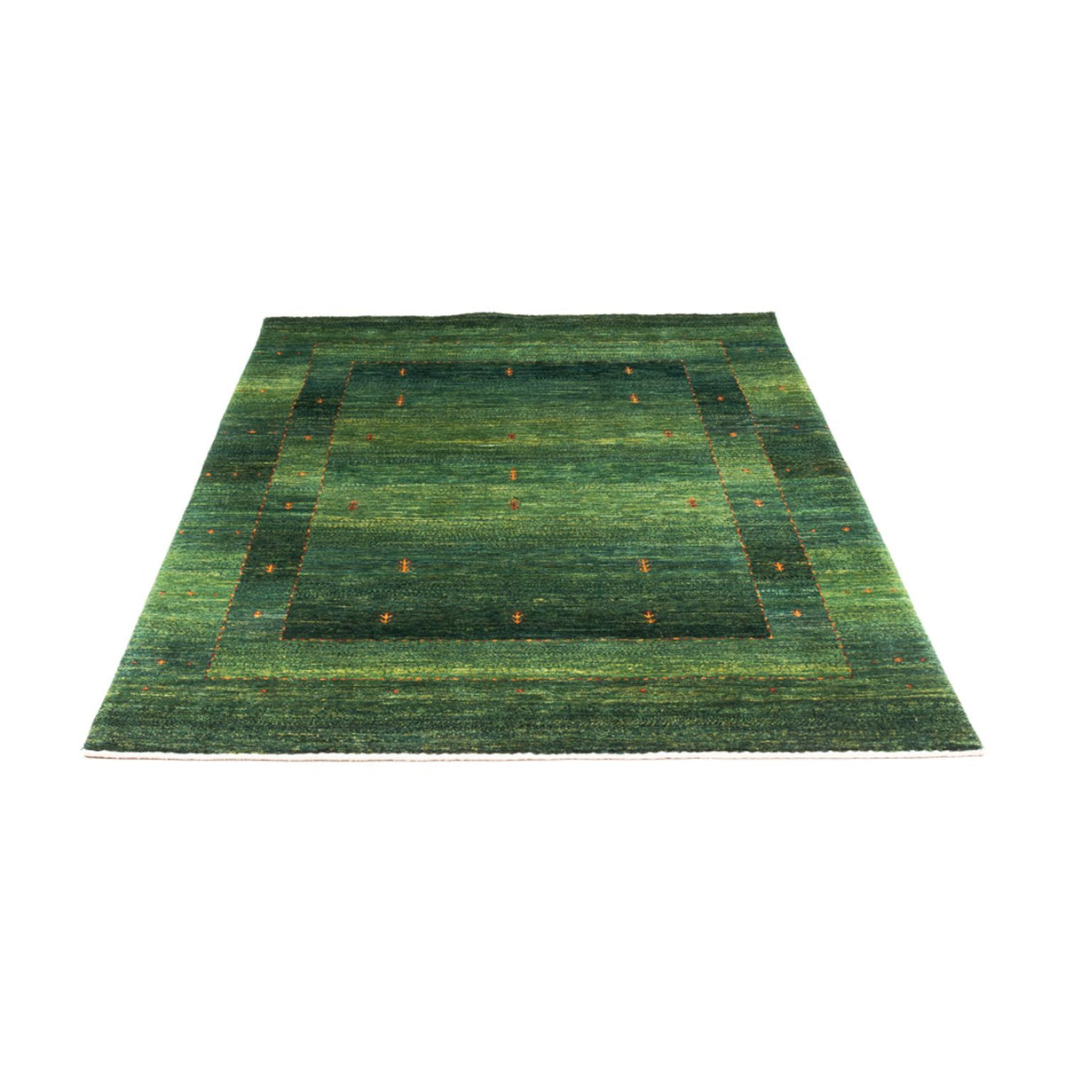 Gabbeh Tapijt - Loribaft Perzisch - 192 x 126 cm - groen