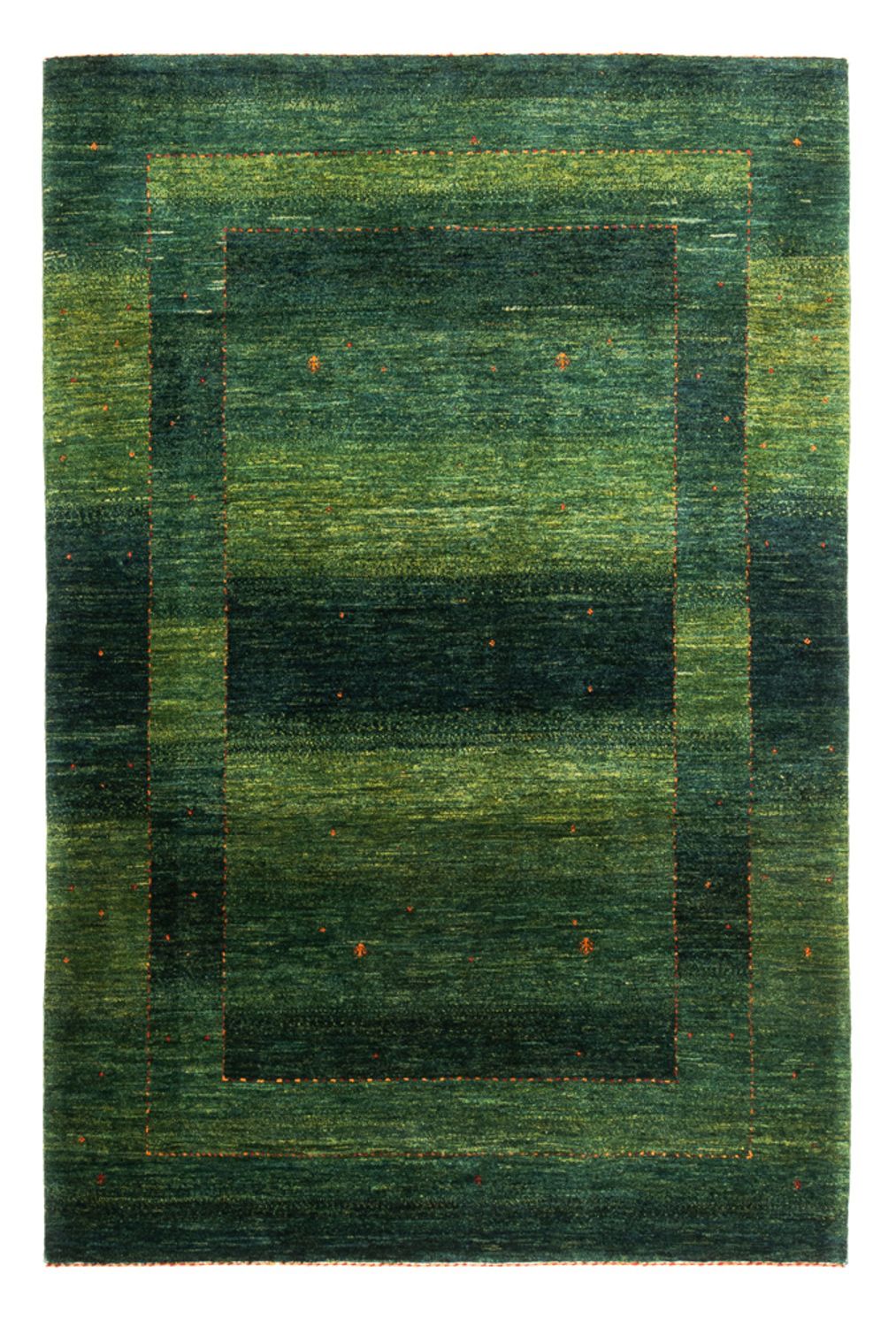 Gabbeh Tapijt - Loribaft Perzisch - 187 x 127 cm - groen