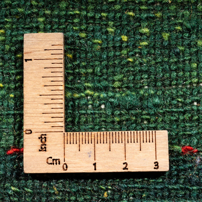 Gabbeh Tapijt - Loribaft Perzisch - 187 x 127 cm - groen