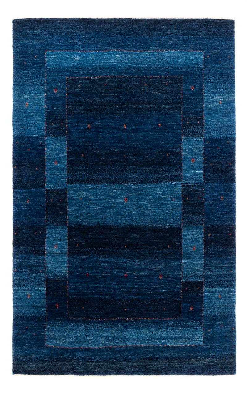 Gabbeh Tapijt - Loribaft Perzisch - 192 x 127 cm - blauw