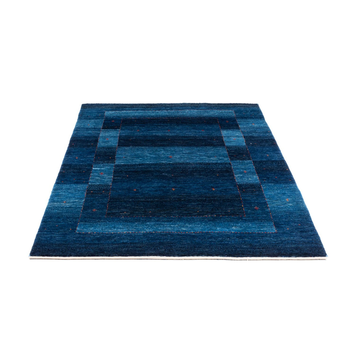 Gabbeh Tapijt - Loribaft Perzisch - 192 x 127 cm - blauw