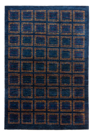 Gabbeh Tapijt - Loribaft Perzisch - 253 x 180 cm - blauw